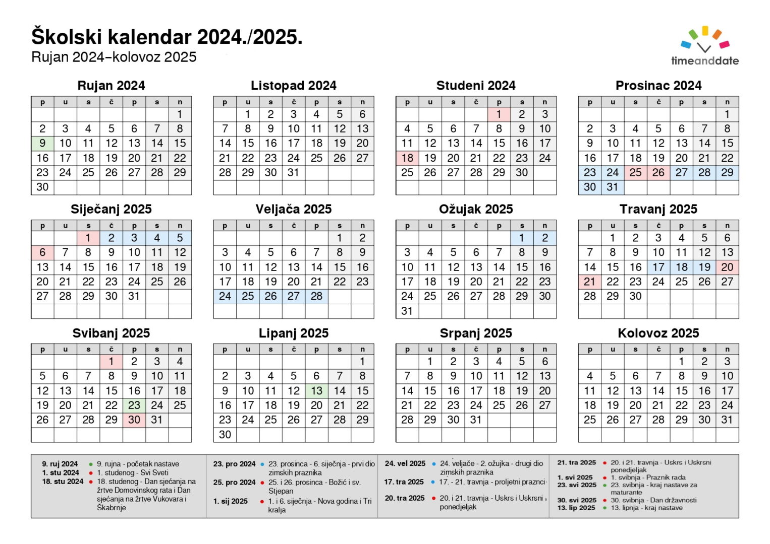 Skolski-kalendar