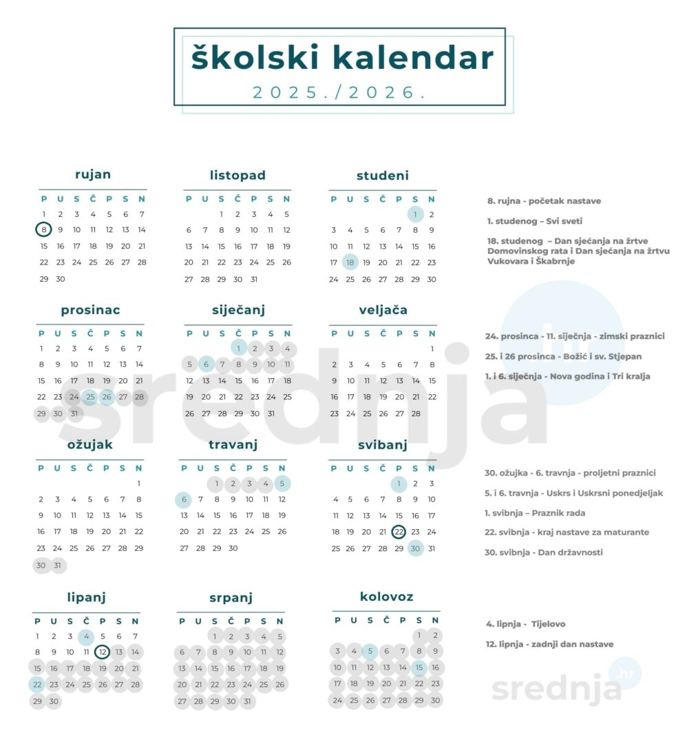 Skolski-kalendar